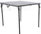 Flash Furniture Dunham quadratischer Veranstaltungstisch aus Kunststoff mit Tragegriff, zusammenklappbar, tragbar, für Veranstaltungen im Innen- und Außenbereich, 7 cm, Grau