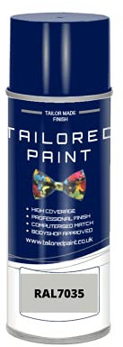 RAL7035 Light Grey Gloss Enamel Aerosol Paint Can Paint RAL Colour Code For Wood, Metal, Plastic, PVC, UPVC, Fascia Boards - Indoor & Outdoor