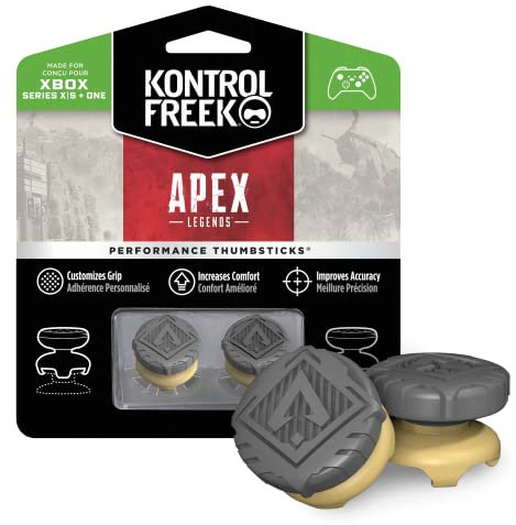 KontrolFreek Apex Legends Performance Thumbsticks für Xbox One und Xbox Series X | 2 High-Rise, Hybrid