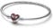 PANDORA Moments Marvel Spider-Man Maske Kugelverschluss Armreif aus Sterling Silber, aus der Marvel x Collection, Größe: 17, 592324C01-17
