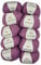 10 x 50 Gramm Himalaya Kasmir Strickgarn einfarbig, 500 Gramm Strickwolle mit 25% Alpaca Wolle, uni (flieder 56803)