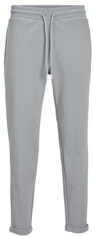 JACK & JONES Men's Jpstace Jjsmart Sweat Pants Noos Am Polo Shirt, Ultimate Grey, S