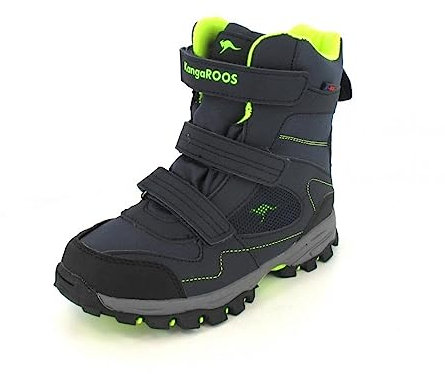 KangaROOS Stiefel K-Robi KTX Größe 33, Farbe: navy/lime