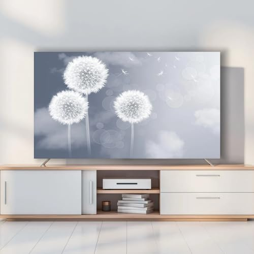 VBVARV TV Dust Cover,Polyester Microfiber Cloth Easy To Cover Your TV Style