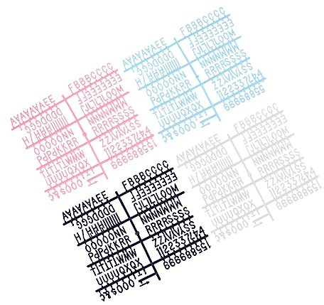 MAGICLULU 8st Gefühlt Briefbrett Zeichen Messageboard Briefbrett Aus Filz Brieftafeln Das Schild Buchstabe