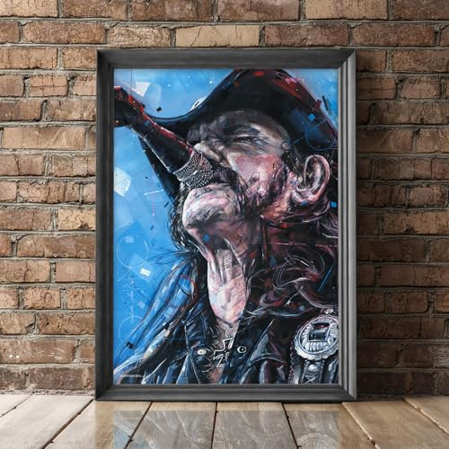 JosHoppenbrouwers Lemmy Kilmister, Motörhead Kunstdruck (50 x 70 cm), ungerahmt
