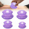 4 Stück Schröpfgläser Silikon: Silikon Schröpfen Tassen, Schröpfen,Schröpfgläser Vacuum Cup 4 Verschiedene Größen, Schröpfgerät Anti Cellulite Anti Aging Linder Schmerzen für Ganzen Körper