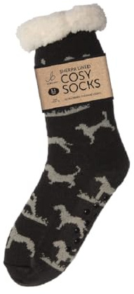 Bartleby Mens Sherpa Socks - Hunting Dogs