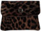 modamoda de P09 Damen Münzgeldbörse Geldbörse Portemonnaie Klein Leder Made in Italy P09 (Leo Bronze Metallic)