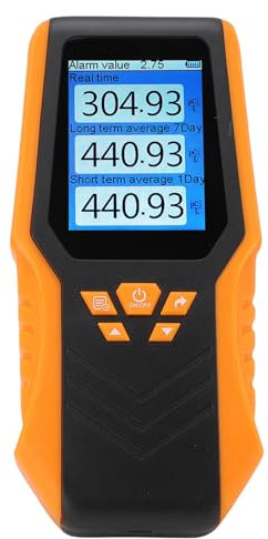 Handheld Radon Detector Real Time Accuracy LCD Display Home Office School Detect Radon Gas