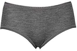 DILLING Culotte midi pour femme en qualité côtelée en 100 % laine mérinos bio