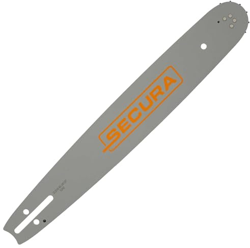 SECURA Führungsschiene kompatibel mit Hecht 956 Motorsäge mit 40cm 0.325 66TG 1,5mm