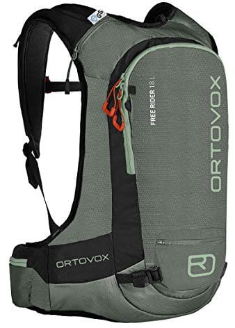 Ortovox Free Rider 18 L Rucksack, Grüner Wald, 18 litros