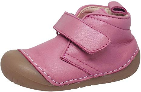 Ocra 331 Baby Mädchen Lauflernschuhe Leder Klett Pink, Schuhgröße:EUR 22