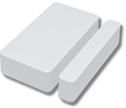 Tuya Smart Wi-Fi Sensore per Porta Finestra - Rilevatori Aperti/Chiusi、App Wi-Fi、Notifiche Avviso Allarme、Supporto per Alexa e Google Home(Sensore per Porte)