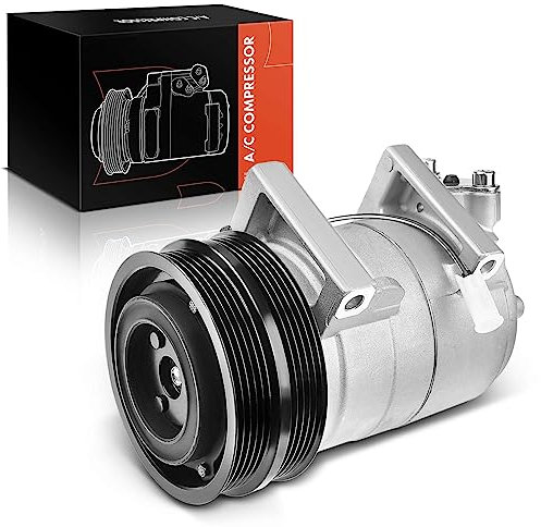 Frankberg Sistemas de aire acondicionado Compresor de aire acondicionado con embrague Compatible con Focus II DA DP HCP Ku.g.a I V50 545 C30 533 S40 II 544 Replace# 36001118incl. aceite premezclado