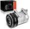Frankberg Sistemas de aire acondicionado Compresor de aire acondicionado con embrague Compatible con Focus II DA DP HCP Ku.g.a I V50 545 C30 533 S40 II 544 Replace# 36001118incl. aceite premezclado