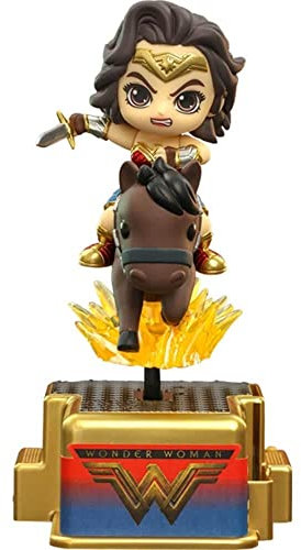 Hot Toys Wonder Woman CosRider Wonder Woman Figur mit Sound und Licht, 13 cm