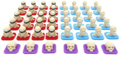 BGExpansions Booster Pack für Marvel United – 46 Teile, MARV001