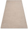Einfarbiger empfindlich Teppich Moorland für Zimmer, Wohnzimmer, Schlafzimmer, Teppichboden Auslegware, Verschiedene Größen, beige 100x150 cm