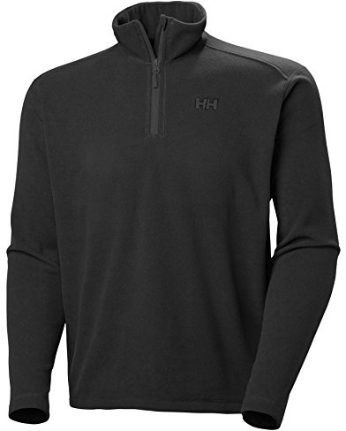 Helly Hansen Men's Daybreaker 1/2 Zip Fleece, Black 2.0, 4XL