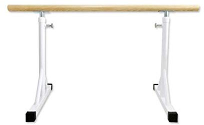 Ballettstange, tragbar, für Zuhause, 80–120, Ballettstange für Kinder, freistehend, aus Holz, verstellbar, strapazierfähig, Tanzen, Dehnen, Ballett für Tanz, Barre, Fitness (Farbe: Rosa, Größe: 1 m) (