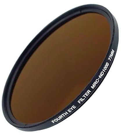 Objectif d'appareil photo MRC ND1000 fin multicouche 67 mm Filtre à densité neutre 10 arrêts pour Panasonic Lumix S1, S1H, S1R, S5 avec objectif Panasonic Lumix S 50 mm