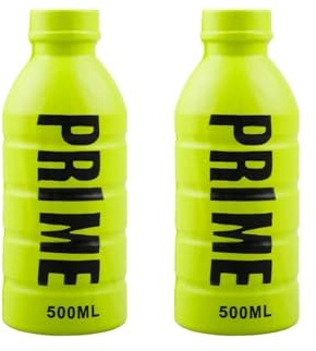 PEBBLE HUG Prime Bottle Squishy Toys, Portable and Multifunctional, Relieve Stress Gifts for Kids and Adults, Versatile Fun, Easy to Clean, Stress Reduction, Easy to Carry, Pack of 2 (Green)