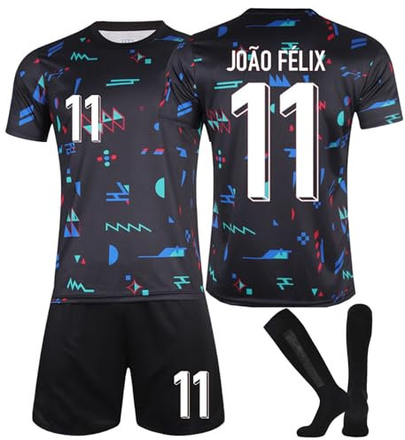 Nr.7 24 Fußball Trikot, Neue Hause/Auswärts Fußball Trikot für Kinder Erwachsener, Fussball Trikots Shorts und Socken Anzug Jungen Herren