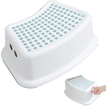 Tabouret WC Physiologique | Marche Pied Toilette pour Enfantes Antidérapant | Tabouret Marche Pied Toilette, Tabouret De Pot Robuste, Repose Pied Toilette, Marche Pied WC?Tabouret De Pot