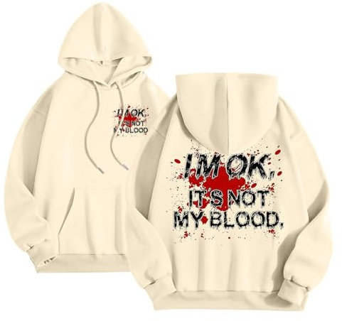Halloween Hoodie Damen Niedlich Drucken Oberteil Karneval Freizeithemd Pumpkin Tunika Lässige Streetwear Elegante Sweatshirt Für Damen Langarm Jumper Lustig Outfit Halloween Pullover Damen Orange