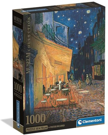 Clementoni Puzzle Museum - Evening in Tokyo 1000 Stücke, Compact Box - Puzzle für Erwachsene 14-99 Jahre, Geschenk für Mann und Frau, Made in Italy, 39969