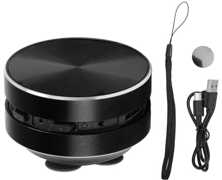 Yosoo Health Gear Bone Conduction Speaker, Wireless Bluetooth 5.3 Portable Mini Speaker with Suction Cup, FM Radio and Built-in Mic for Bathroom, Car, and Outdoor Use