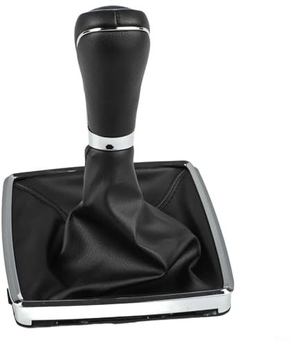 Pomo de palanca de cambios manual de 6 velocidades y soporte para Mercedes Clase C W204 y modelos compatibles (14 mm)