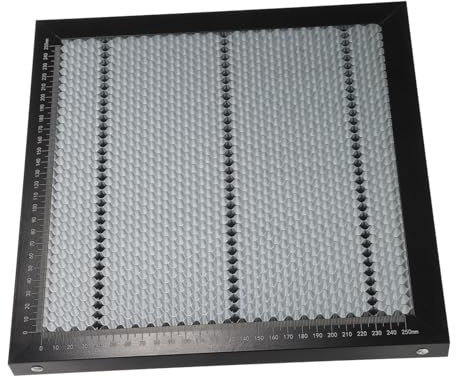 SEWACC Pannello di Lavoro A Nido d'Ape per Guarnizione per Incisione Laser Pannello A Nido d'Ape per Letto Laser Tappetino da Tavolo Macchina per Incisione