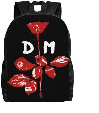 ASDCTYTKO Maßgeschneiderter Depeche Cool Mode Elektronischer Rock-Laptop-Rucksack Männer Frauen Freizeitbüchertasche für Schule, College-Studententaschen Festivalgeschenk
