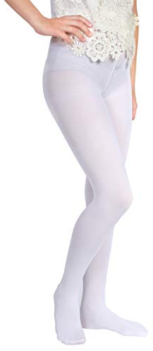 Giulia Betty 80 Weiß (Bianco) 152-158 weiße blickdichte strumpfhose