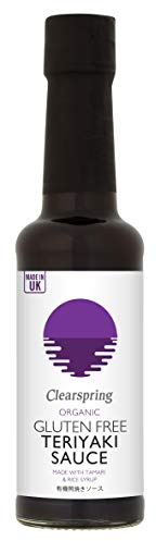 Clearspring Organic Gluten Free Teriyaki Sauce | 150ml | Vegan | Made with Tamari Soya Sauce | No Added Refined Sugar