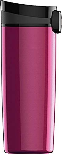 SIGG Miracle Berry Thermobecher (0.47 L), schadstofffreier und isolierter Kaffeebecher, auslaufsicherer Coffee to go Becher aus Edelstahl, 1 Stück (1er Pack)