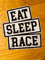 EAT Sleep Race Aufkleber Sticker Tuning Motor Auto Drift Race OEM Turbo V8 Mi438