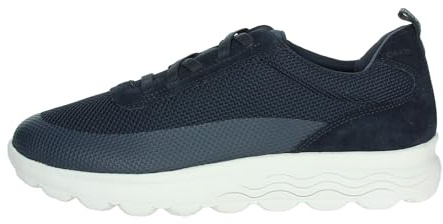 Geox Men's U Spherica A Sneaker, Navy, 10 UK