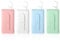 WLLHYF Tragbares Zahnseide-Etui automatisches Zahnseide-Pick-Organizer-Etui Reise-Flosser-Spender Aufbewahrungskoffer nachfüllbare Halterboxen mit 10 Zahnseide-Picks (Einheitsgröße, vier Farben)