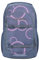 coocazoo Schulrucksack Every „Swirl Whirl“, lila-rosa, ergonomischer & anpassbarer Tornister, höhenverstellbar, mit Brustgurt & Hüftgurt, ab der 3. Klasse