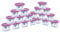 Harbour Housewares Interior Dehumidifiers - 500ml - Lavender - 20x Scented Home Wardrobe Anti-Mould Damp Condensation Absorber Moisture Trap Air Freshener