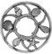 EXCLUSIVE Candle Topper/JAR Topper LID Beach & SAIL Brushed Silver