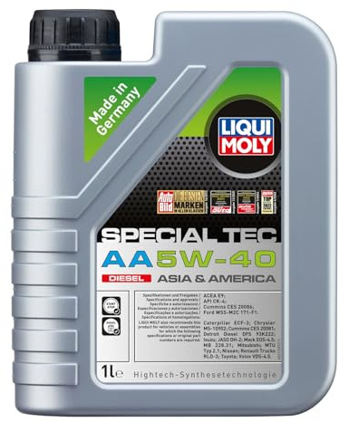 LIQUI MOLY Special Tec AA 5W-40 Diesel | 1 L | Synthesetechnologie Motoröl | Art.-Nr.: 21330