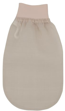 Feel Fine Türkischer Peelinghandschuh – 100% Rohkokonseide Hammam Kese für Männer & Frauen | Handgefertigter Peelinghandschuh für Dusche & Bad (Pink Orange)