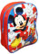 Boys And Girls Rucksack Backpack With Mesh Side Pocket with Favourite Characters (Mickey Mouse QA2483)
