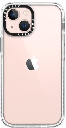 CASETiFY Impact iPhone 13 Mini Hülle [2 m Fallschutz] – Clear Frost