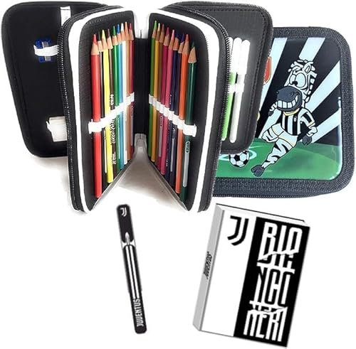 JUVENTUS Diario penna Astuccio 3 zip Omaggio